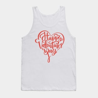 Happy Valentines Day Tank Top